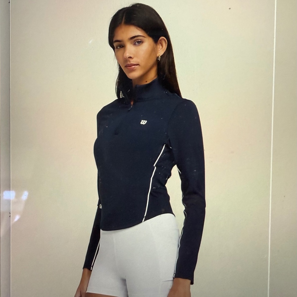 Wison Brentwood Half Zip Pullover - Navy Medium